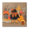 thumbnail image 1 of Stupell Industries Cozy Crow with Mushrooms Animals & Insects Painting Gallery Wrapped Art Print Wall Art, 30 x 30, 1 of 8