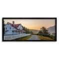 thumbnail image 1 of Stupell Industries Cozy Rural Country House Warm Mountain Sunset Photograph Black Framed Art Print Wall Art, Design by Jeff Poe, 1 of 5