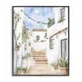 thumbnail image 1 of Stupell Industries Coastal Cozy Street Architecture Black Framed Giclee Art, 11 x 14, by Svetlana Aleynikova, 1 of 8