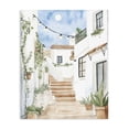 thumbnail image 1 of Stupell Industries Coastal Cozy Street Architecture Canvas Art, 16 x 20, by Svetlana Aleynikova, 1 of 8