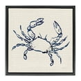 thumbnail image 1 of Stupell Industries Crab with Dotted Background Animals & Insects Painting Black Floater Framed Canvas Art Print Wall Art, 25 x 25, 1 of 10