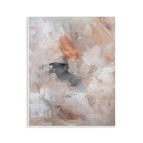 Stupell Industries Cradled Neutral Abstract Abstract Painting Unframed Art Print Wall Art, 11 x 14