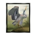 thumbnail image 1 of Stupell Industries Crane Dance Landscape Animals & Insects Painting Black Floater Framed Canvas Art Print Wall Art, 17 x 21, 1 of 2