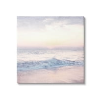 Stupell Industries Crashing Beach Waves Morning Sunrise Photograph Gallery Wrapped Canvas Print Wall Art, Design by Ann Bailey
