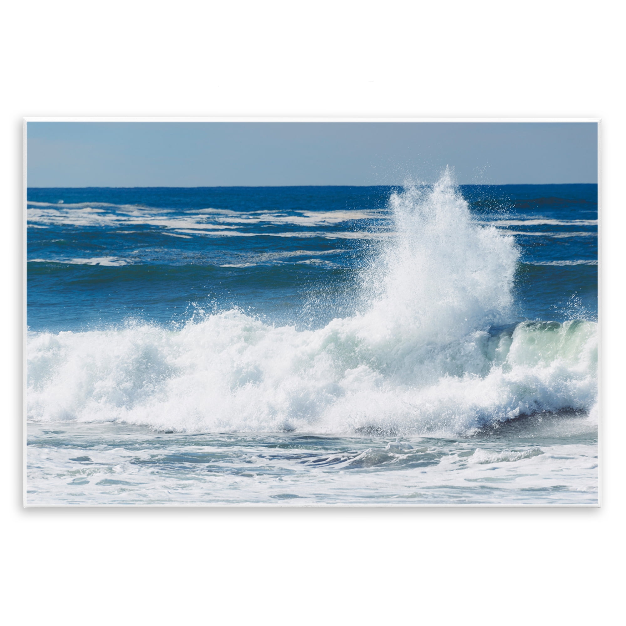 Stupell Industries Crashing Waves Splash Wall Plaque Art, design by JLM Photographs