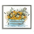 thumbnail image 1 of Stupell Industries Crate Full Of Grateful Botanical & Floral Painting Gray Floater Framed Canvas Art Print Wall Art, 21 x 17, 1 of 10