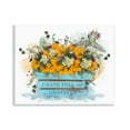 Stupell Industries Crate Full Of Grateful Botanical & Floral Painting Unframed Art Print Wall