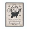 thumbnail image 1 of Stupell Industries Creamery Cow Rustic Farm Textured Word Design Framed Giclee Texturized Art by Stephanie Workman Marrott, 1 of 8