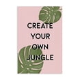 thumbnail image 1 of Stupell Industries Contemporary Create Your Own Jungle Canvas Art, 20 x 30, by Martina Pavlova, 1 of 8