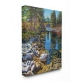 thumbnail image 1 of Stupell Industries Creek Landscape with Stones Pine Tree Forest Design by Andrew Kiss, 16" x 20", 1 of 1