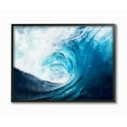 thumbnail image 1 of Stupell Industries Cresting Ocean Wave Blue Beach Painting Black Framed Wall Art, 16 x 20, byZiwei Li, 1 of 8