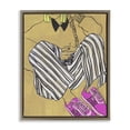 thumbnail image 1 of Stupell Industries Art Deco Crimson Thread Fashionista Brown Floating Frame Canvas Art, 25 x 31, by Melissa Wang, 1 of 8