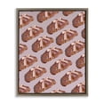 thumbnail image 1 of Stupell Industries Glam Croissants with Ribbons Pattern Brown Floating Frame Canvas Art, 17 x 21, by LISH Creative, 1 of 8