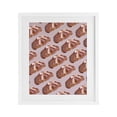 thumbnail image 1 of Stupell Industries Glam Croissants with Ribbons Pattern White Framed Print Under Glass, 13 x 16, by LISH Creative, 1 of 8