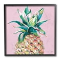 thumbnail image 1 of Stupell Industries Cropped Pineapple Composition Pink Color Pop Black Framed by Patricia Pinto, 1 of 7