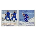 thumbnail image 1 of Stupell Industries Cross Country Skiing Posters Sports Painting Wrapped Canvas Art Print Wall Art, 24 x 24, Set of 2, 1 of 8