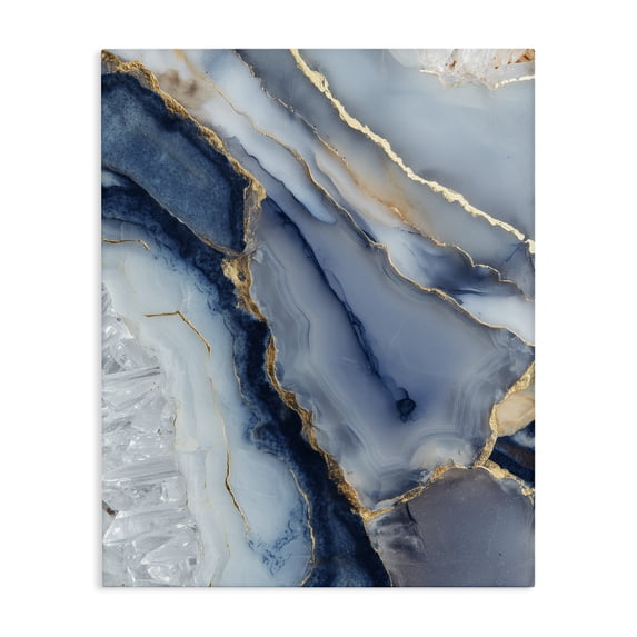 Stupell Industries Contemporary Crystal Twilight Cracks Canvas Art, 16 x 20, by Svetlana Aleynikova
