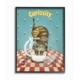 thumbnail image 1 of Stupell Industries Curiosity Funny Cat Cartoon Pet Design Framed Wall Art by Gary Patterson, 1 of 6
