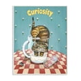thumbnail image 1 of Stupell Industries Curiosity Funny Cat Cartoon Pet Design Wall Plaque by Gary Patterson, 1 of 1