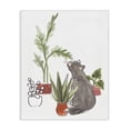 thumbnail image 1 of Stupell Industries Eclectic Curious Grey Cat Indoor Pet House Plant Scene Canvas Art, 16 x 20, by June Erica Vess, 1 of 7