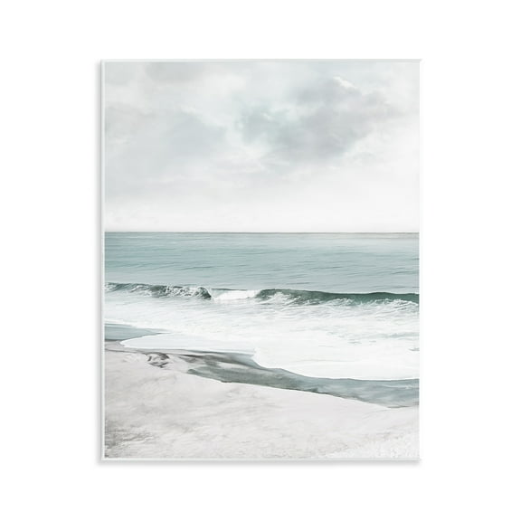 Stupell Industries Curling Ocean Waves Landscape Photography Unframed Art Print Wall Art, 11 x 14