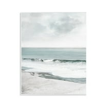 Stupell Industries Curling Ocean Waves Landscape Photography Unframed Art Print Wall Art, 11 x 14