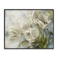 thumbnail image 1 of Stupell Industries Transitional Curling Tulip Blooms Black Framed Giclee Art, 30 x 24, by Igor Levashov, 1 of 6