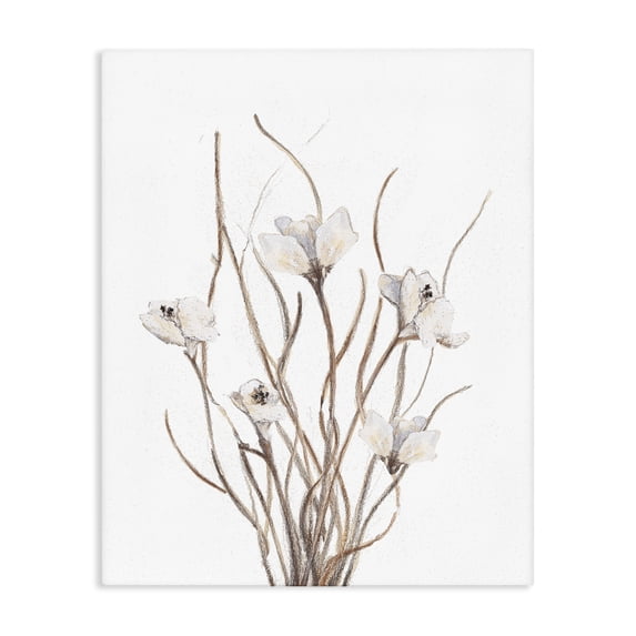 Stupell Industries Rustic Lodge Curly Floral Branches Canvas Art, 16 x 20, by Lanie Loreth