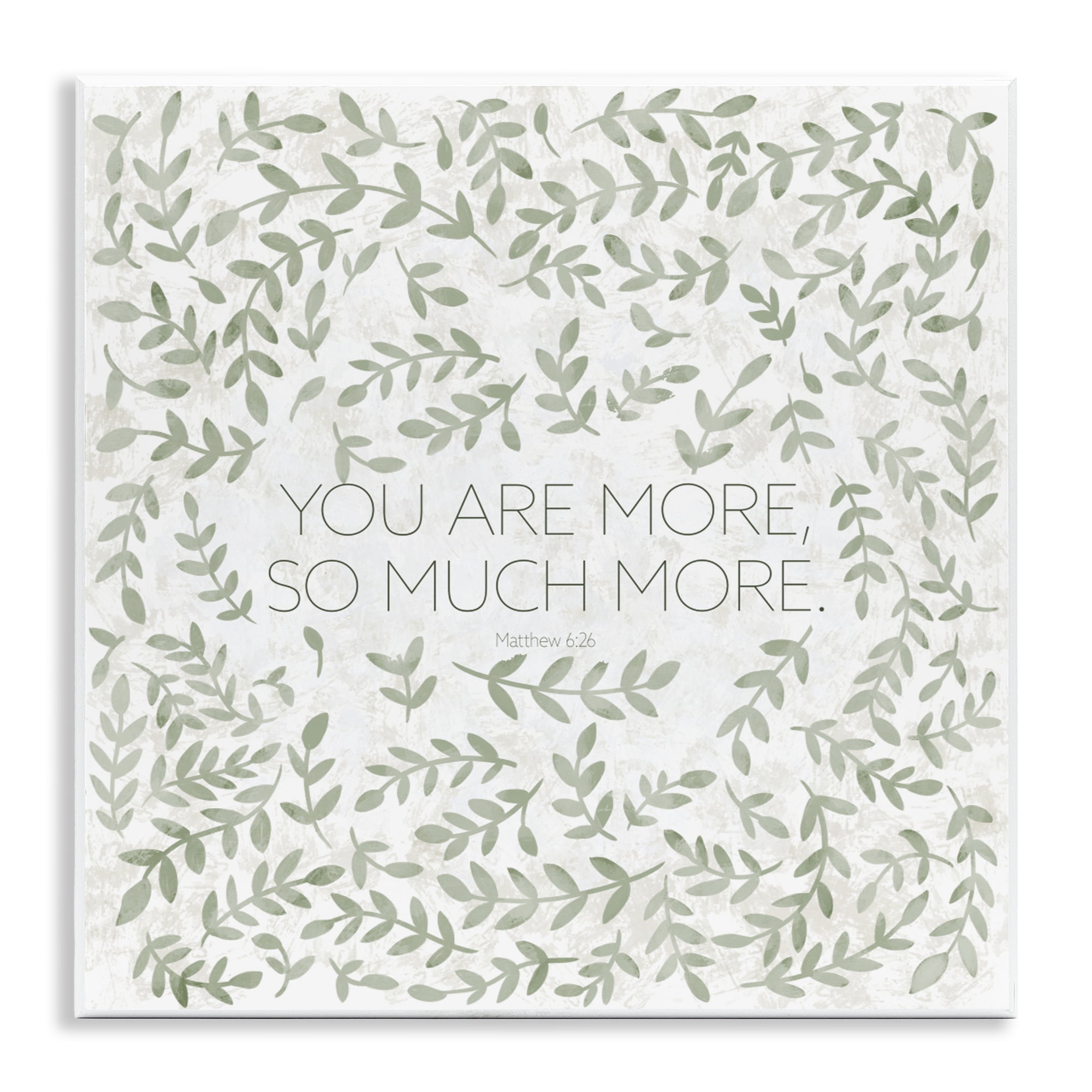 Stupell Industries Curved Ivy Sprigs Proverb Wall Plaque Art, design by SD Graphics Studio