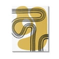 thumbnail image 1 of Stupell Industries Curved Stripes on Shapes Abstract Painting Gallery Wrapped Canvas Art Print Wall Art, 30 x 40, 1 of 8