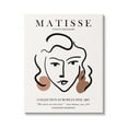 thumbnail image 1 of Stupell Industries Curves Not Crazy Matisse Exhibition Woman Face Lines Canvas Wall Art, 30 x 40, Design by Ros Ruseva, 1 of 5