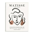 thumbnail image 1 of Stupell Industries Curves Not Crazy Matisse Exhibition Woman Face Lines Wood Wall Art, 13 x 19, Design by Ros Ruseva, 1 of 5