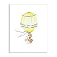 thumbnail image 1 of Stupell Industries Cute Cartoon Giraffe In Hot Air Balloon Zoo Animal Painting, 13 x 19,Design by Studio Q, 1 of 6