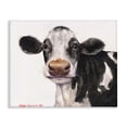 thumbnail image 1 of Stupell Industries Farmhouse Cute Cow with White Spots Canvas Art, 48 x 36, by George Dyachenko, 1 of 7