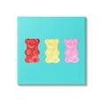thumbnail image 1 of Stupell Industries Cute Gummy Bear Candies Graphic Art Gallery Wrapped Canvas Print Wall Art, Design by Ashley Singleton, 1 of 7