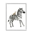 thumbnail image 1 of Stupell Industries Cute Lemur on Zebra Kids' Striped Safari Animals, 11 x 14,Design by Lucca Sheppard, 1 of 5