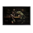 thumbnail image 1 of Stupell Industries Cuter Online Funny Date Black Framed Floater Canvas Wall Art design by Keith Thomson, 21 x 31, 1 of 9