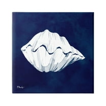 Stupell Industries Cyanotype Shells Coastal Clam Graphic Art Gallery Wrapped Canvas Print Wall Art, Design by Paul Brent