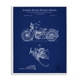 thumbnail image 1 of Stupell Industries Industrial Cycle Support Blueprint White Framed Giclee Art, 11 x 14, by Karl Hronek, 1 of 8