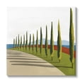 thumbnail image 1 of Stupell Industries Cypress Trees Tuscan Italian Fancy Garden Courtyard Road,30 x 30, Design by Arctic Frame, 1 of 5