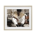 thumbnail image 1 of Stupell Industries Art Deco DJ with Record Collection Birch Framed Print Under Glass, 21 x 17, by Franklyn Gregory, 1 of 8