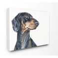 thumbnail image 1 of Stupell Industries Dachshund Dog Pet Animal Watercolor Painting Canvas Wall Art by George Dyachenko, 1 of 3