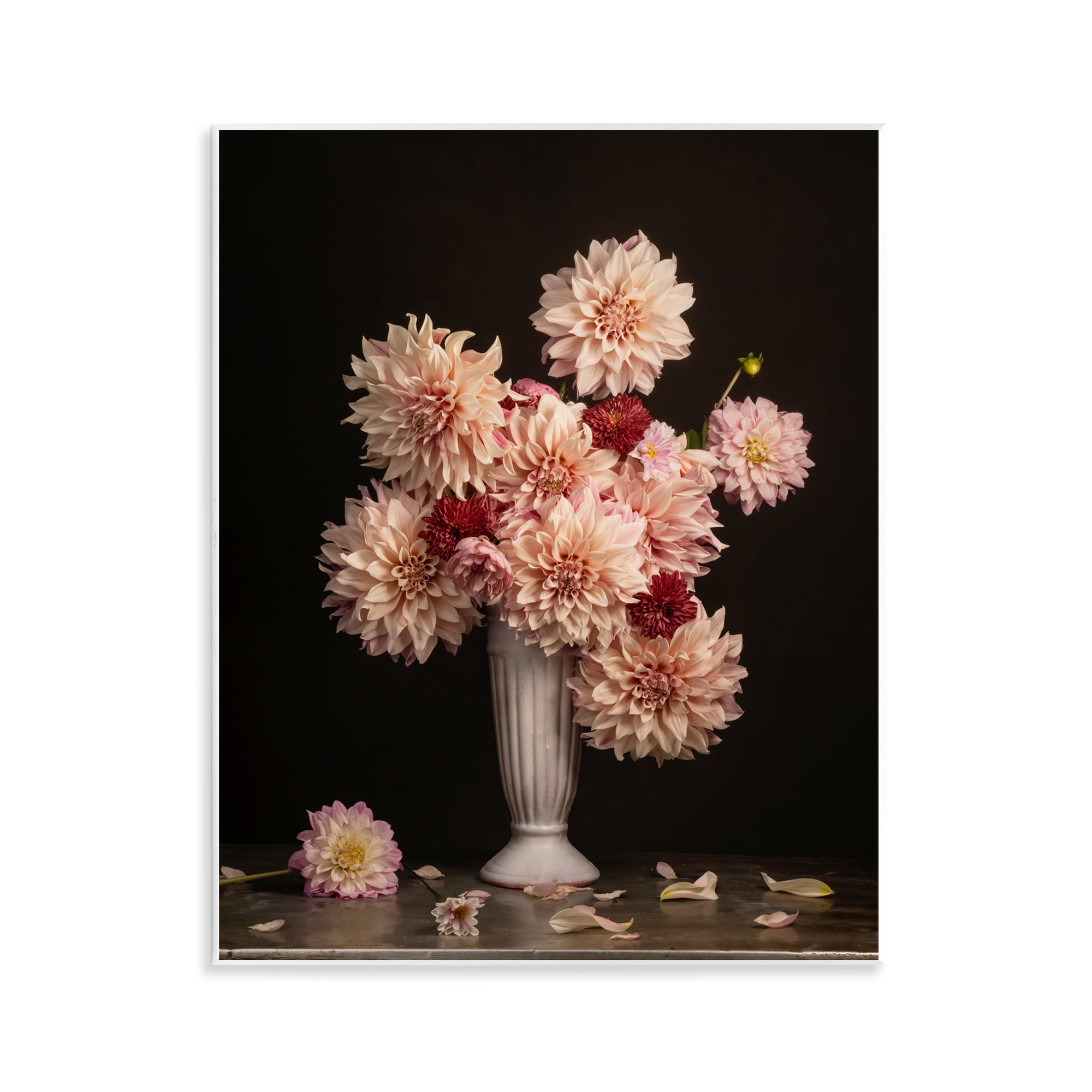 Stupell Industries Dahlia Magic Bouquet Plants & Flowers Photography Unframed Art Print Wall Art, 11 x 14