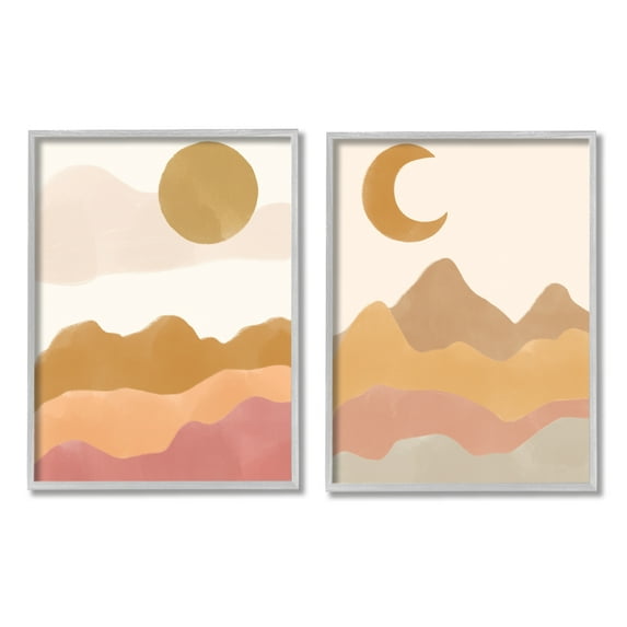 Stupell Industries Daily Outdoor Desert Landscape Terracotta Kids Nature,16 x 20, Design by Taylor Shannon Designs