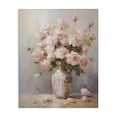 thumbnail image 1 of Stupell Industries Dainty Pink Rose Vase Plants & Flowers Painting Wrapped Canvas Art Print Wall Art, 30 x 40, 1 of 8