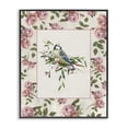 thumbnail image 1 of Stupell Industries Cottage Dainty Roses & Perched Bird Black Framed Giclee Art, 11 x 14, by Sally Swatland, 1 of 8