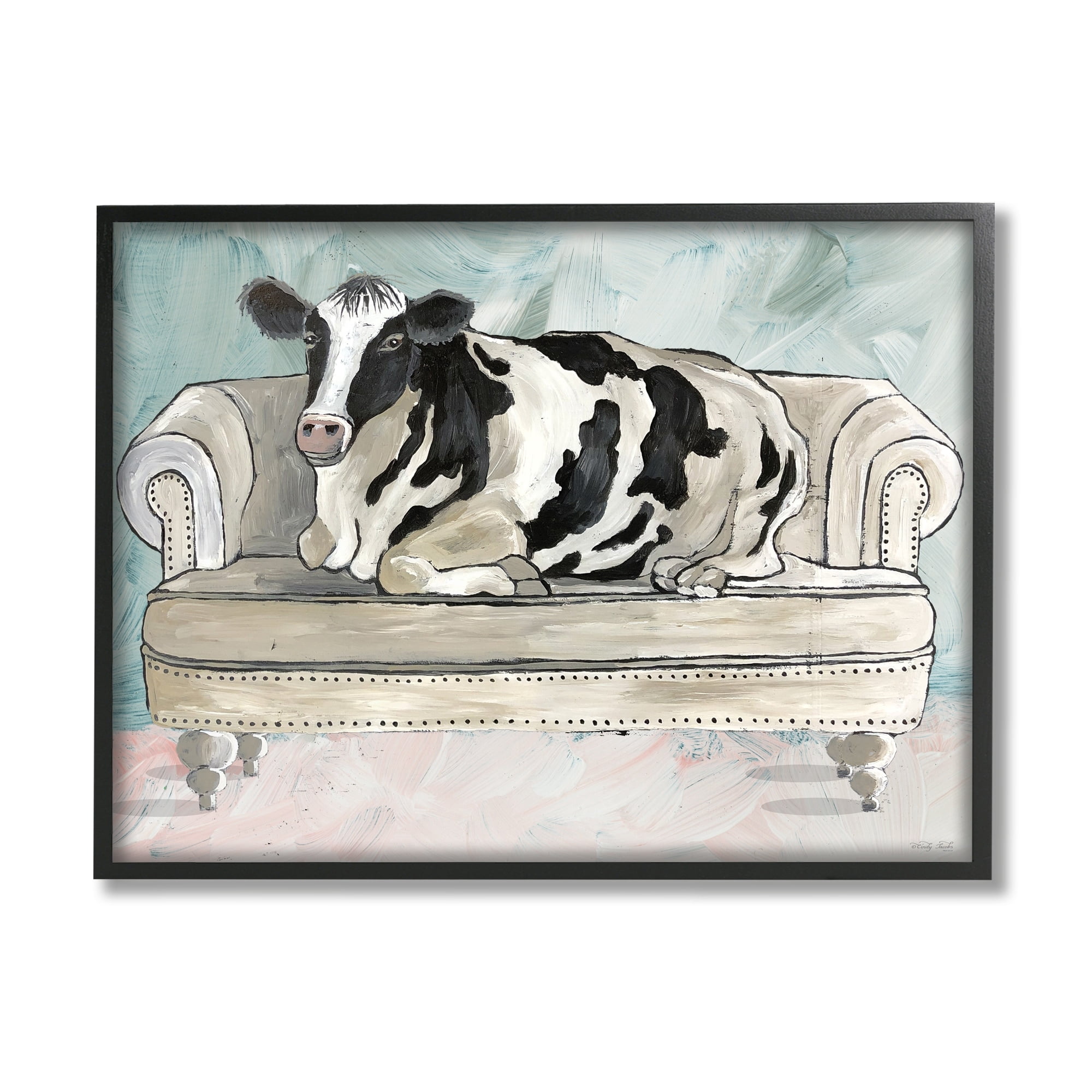 Free Shipping! Stupell Industries Framed Textured Wall Art Dairy Farm ...