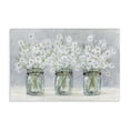 thumbnail image 1 of Stupell Industries Daisies In Jars Botanical & Floral Painting Gallery Wrapped Canvas Art Print Wall Art, 30 x 20, 1 of 8