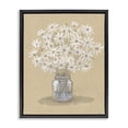 thumbnail image 1 of Stupell Industries Farmhouse Daisies Jar Drawing Black Floating Frame Canvas Art, 17 x 21, by Patti Bishop, 1 of 8