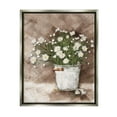 thumbnail image 1 of Stupell Industries Daisies in Country Bucket Botanical & Floral Painting Gray Floater Framed Art Print Wall Art, 25 x 31, 1 of 9